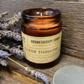 Aromatherapy Soy Wax Candle - Clear Thinking - Click Image to Close